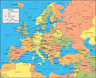 The 100 Question European Geography Quiz